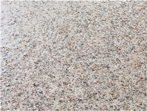 China G350 Rust stone Granite Flamed Floor Tiles
